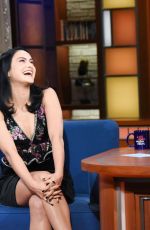 CAMILA MENDES at Late Show with Stephen Colbert in New York 10/22/2019