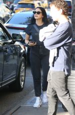 CAMILA MENDES Leaves Her Hotel in New York 10/23/2019