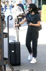 CAMILA MENDES Leaves Her Hotel in New York 10/23/2019