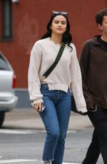 CAMILA MENDES Out and About in New York 10/22/2019