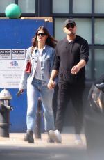 CAMILA MOROONE and Leonardo Dicaprio Out for Lunch in New York 10/01/2019