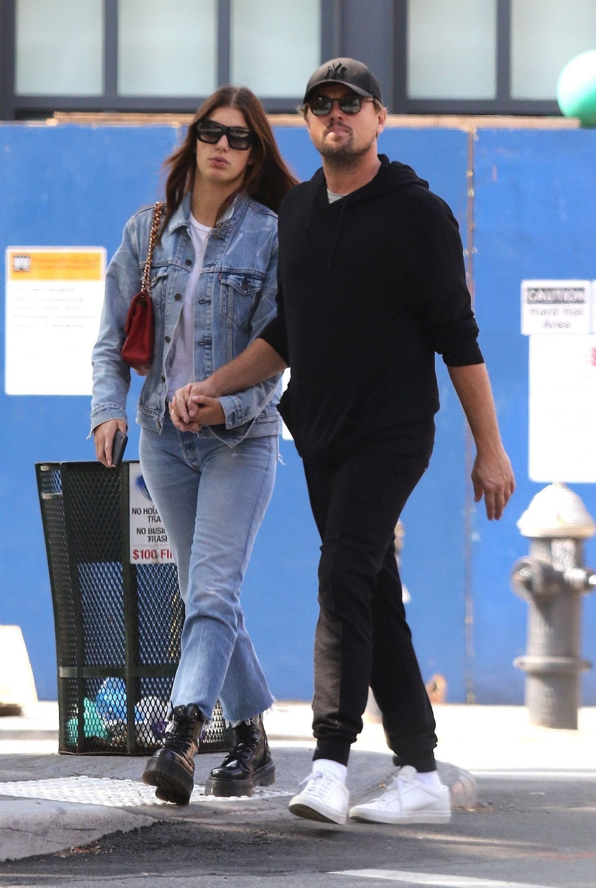 CAMILA MOROONE and Leonardo Dicaprio Out for Lunch in New York 10/01 ...