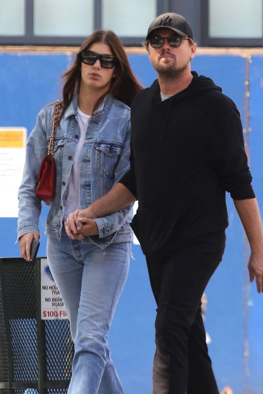 CAMILA MOROONE and Leonardo Dicaprio Out for Lunch in New York 10/01/2019