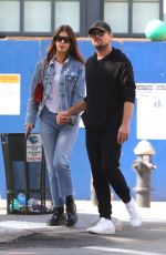 CAMILA MORRONE and Leonardo Dicaprio Out for Lunch in New York 10/01/2019