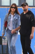 CAMILA MORRONE and Leonardo Dicaprio Out for Lunch in New York 10/01/2019