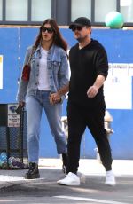 CAMILA MORRONE and Leonardo Dicaprio Out for Lunch in New York 10/01/2019