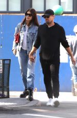 CAMILA MORRONE and Leonardo Dicaprio Out for Lunch in New York 10/01/2019