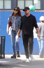 CAMILA MORRONE and Leonardo Dicaprio Out for Lunch in New York 10/01/2019