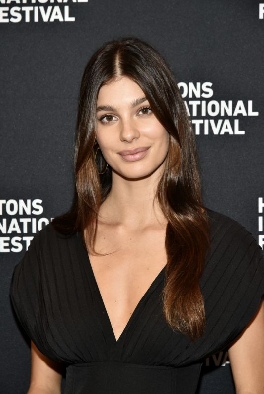 CAMILA MORRONE at Winick Talks: Breakthrough Artists at Hamptons Film Festival 10/12/2019