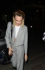 CARA DELEVINGNE Arrives at Nasty Gal