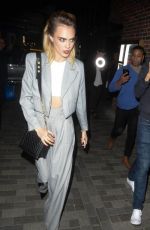 CARA DELEVINGNE Arrives at Nasty Gal