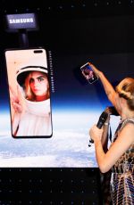 CARA DELEVINGNE at Samsung SpaceSelfie Campaign Launch Party in London 10/23/2019