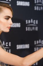 CARA DELEVINGNE at Samsung SpaceSelfie Campaign Launch Party in London 10/23/2019