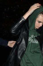 CARA DELEVINGNE Night Out in London 10/24/2019