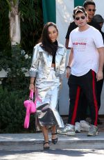 CARA SANTANA Out for Lunch in Los Angeles 10/18/2019