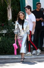 CARA SANTANA Out for Lunch in Los Angeles 10/18/2019