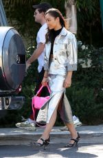 CARA SANTANA Out for Lunch in Los Angeles 10/18/2019