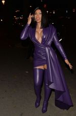 CARDI B Night Out in Paris 10/01/2019