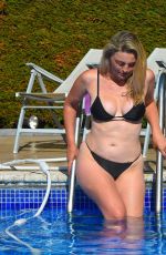 CARLA BELLUCCI in Bikini at a Pool in Marbella 10/03/2019