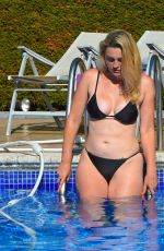 CARLA BELLUCCI in Bikini at a Pool in Marbella 10/03/2019