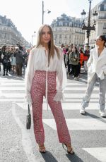 CARLA GINOLA at Balmain Show at Paris Fashion Week 09/27/2019