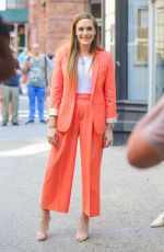 CARLY CHAIKIN Arrives at AOL Build in New York 10/02/2019
