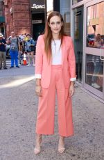 CARLY CHAIKIN Arrives at AOL Build in New York 10/02/2019