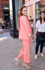 CARLY CHAIKIN Arrives at AOL Build in New York 10/02/2019
