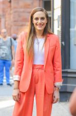 CARLY CHAIKIN Arrives at AOL Build in New York 10/02/2019