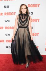 CARLY CHAIKIN at Mr. Robot, Final Season Premiere in New York 10/01/2019