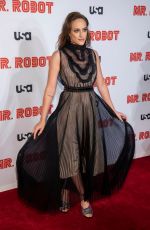 CARLY CHAIKIN at Mr. Robot, Final Season Premiere in New York 10/01/2019