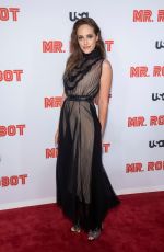 CARLY CHAIKIN at Mr. Robot, Final Season Premiere in New York 10/01/2019