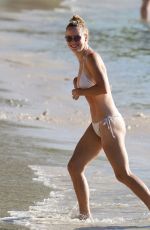 CAROLINE WOZNIACKI in Bikini on the Beach in Barbados 10/28/2019