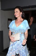 CATHERINE ZETA JONES Out in Beverly Hills 10/07/2019