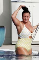 CHANELLE HAYES in Swumsuit on Vacation in Tenerife 10/04/2019