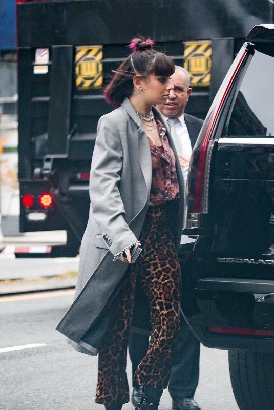 CHARLI XCX Arrives at Her Hotel in New York 10/22/2019