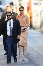 CHARLIZE THERON Arrives at Jimmy Kimmel Live in Hollywood 10/07/2019