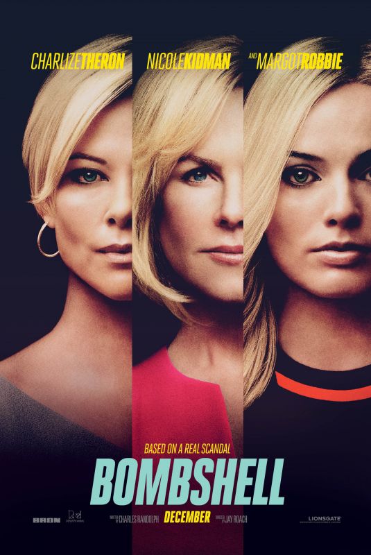 CHARLIZE THERON, NICOLE KIDMAN and MARGOT ROBBIE - Bombshell Poster and Trialer