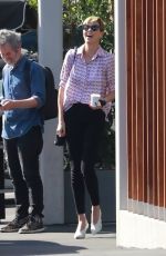 CHARLIZE THERON Out and About in Culver City 10/11/2019