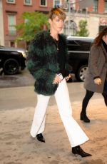 CHARLIZE THERON Out and About in New York 10/20/2019