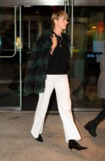 CHARLIZE THERON Out and About in New York 10/20/2019