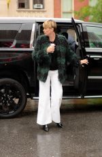 CHARLIZE THERON Out and About in New York 10/20/2019