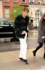 CHARLIZE THERON Out and About in New York 10/20/2019