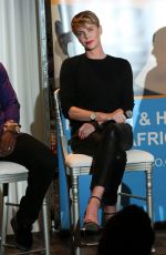 CHARLIZE THERON Speaks at Geanco Goundation Hollywood Gala in Beverly Hills 10/10/2019