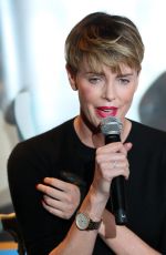 CHARLIZE THERON Speaks at Geanco Goundation Hollywood Gala in Beverly Hills 10/10/2019