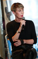 CHARLIZE THERON Speaks at Geanco Goundation Hollywood Gala in Beverly Hills 10/10/2019