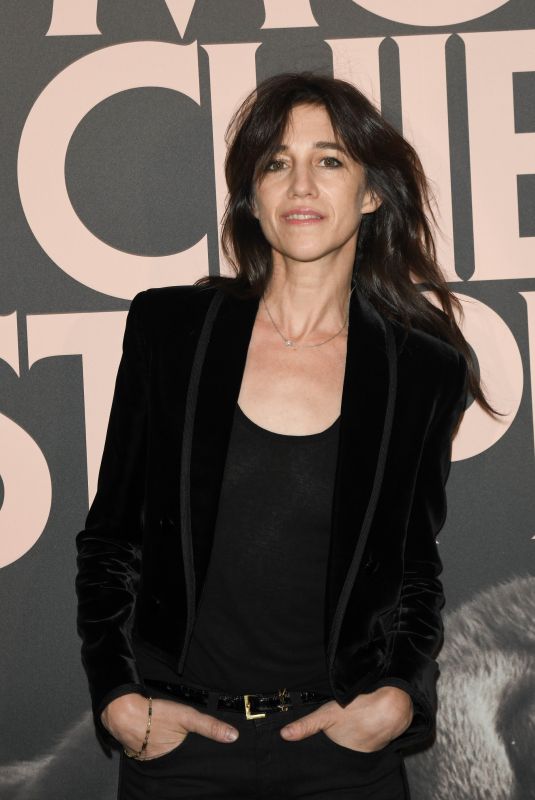 CHARLOTE GAINSBOURG at Mon Chien Stupide Premiere in Paris 10/22/2019