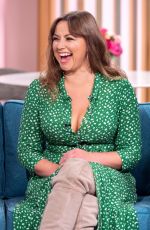 CHARLOTTE CHURCH at This Morning Show in London 10/15/2019