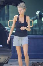 CHARLOTTE MCKINNEY Leaves Health Food Store in Los Angeles 10/23/2019