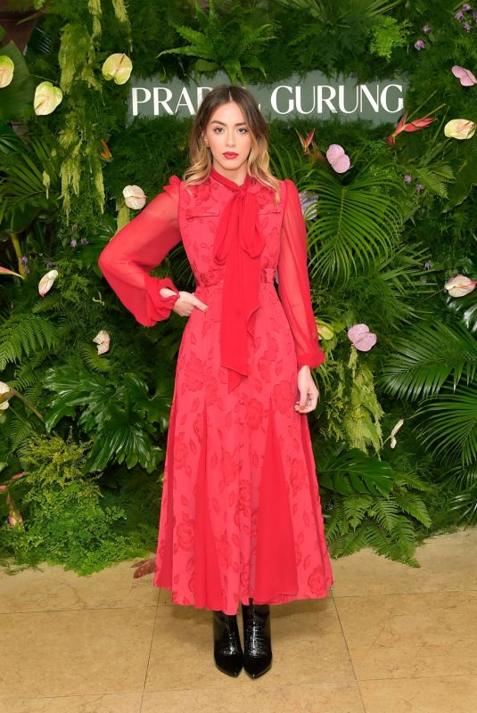 CHLOE BENNET at Prabal Gurung Celebrates 10 Years in West Hollywood 10/29/2019
